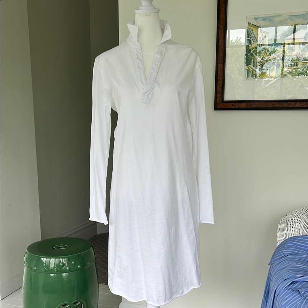 Frank & Eileen White Midi Dress